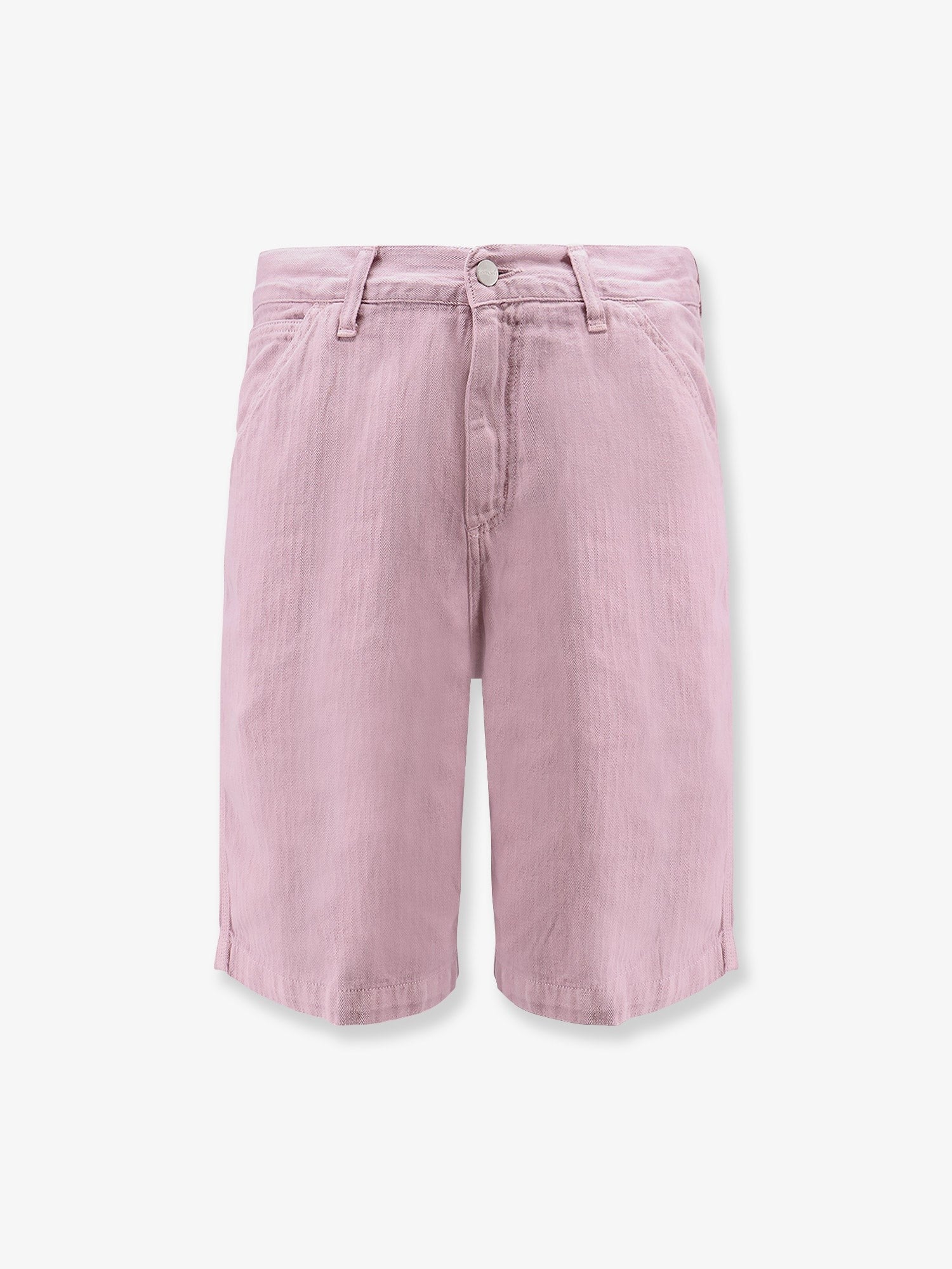 Carhartt Wip Cooper herringbone cotton and linen shorts