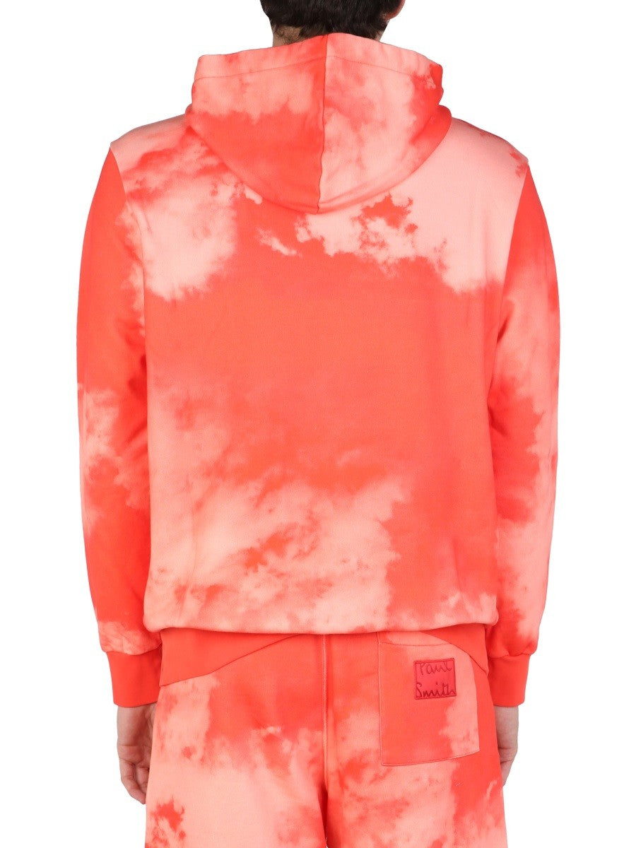 PAUL SMITH CORAL CLOUD SWEATSHIRT