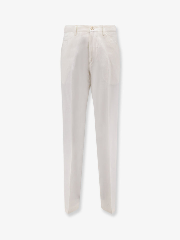 Brunello Cucinelli Cotton and linen trousers