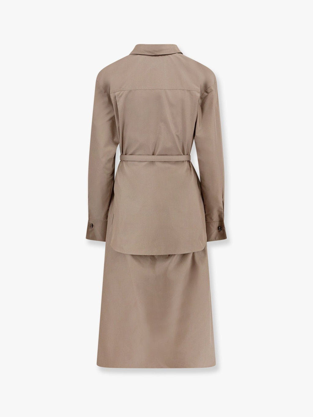 Fendi Cotton and silk chemisiere dress