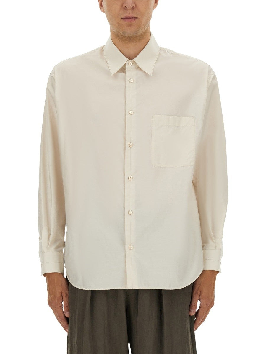 LEMAIRE COTTON AND SILK SHIRT