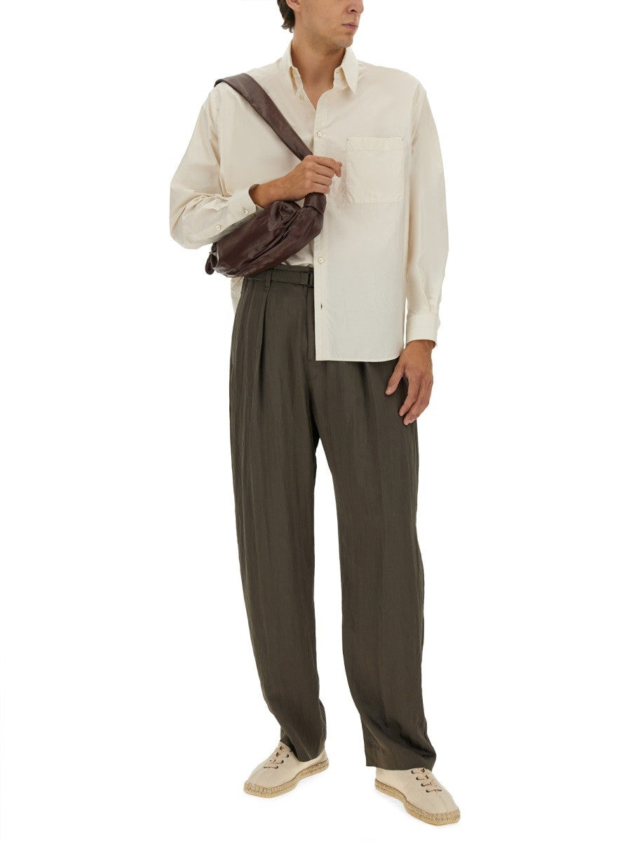 LEMAIRE COTTON AND SILK SHIRT