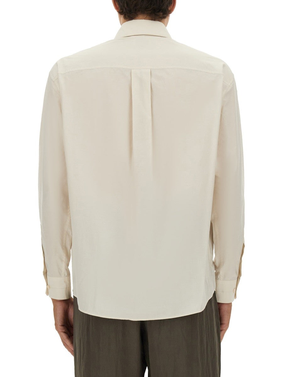 LEMAIRE COTTON AND SILK SHIRT