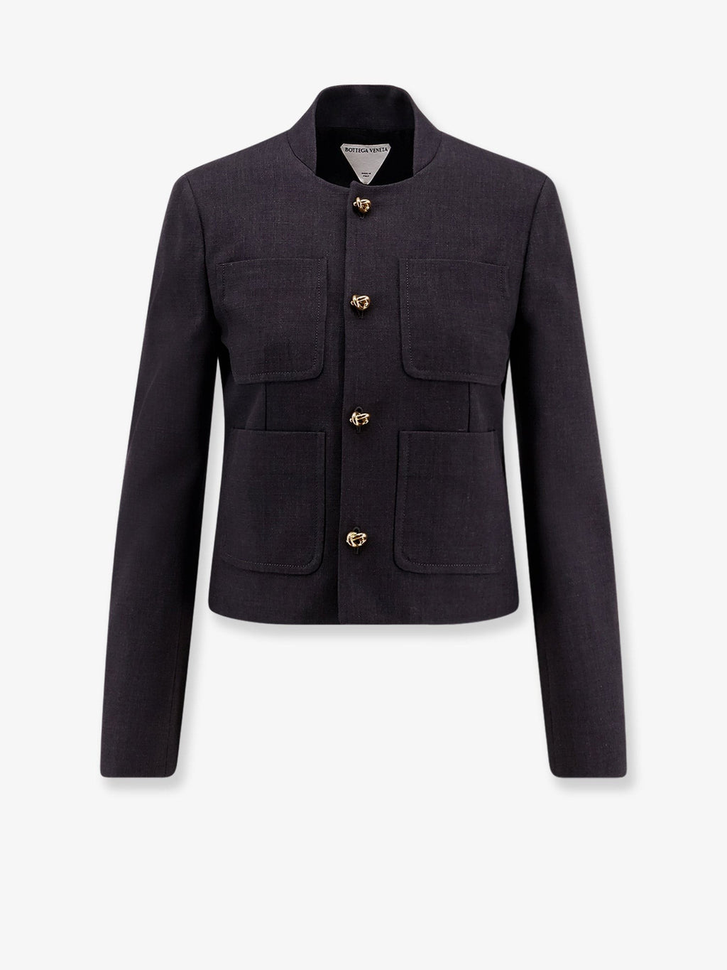 Bottega Veneta Cotton and viscose blazer with Knots detail