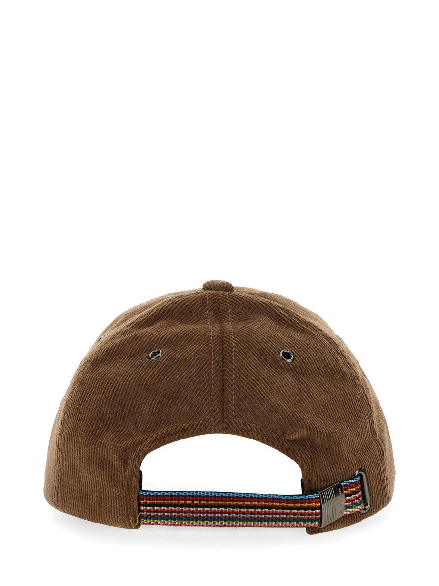 PAUL SMITH COTTON BASEBALL CAP