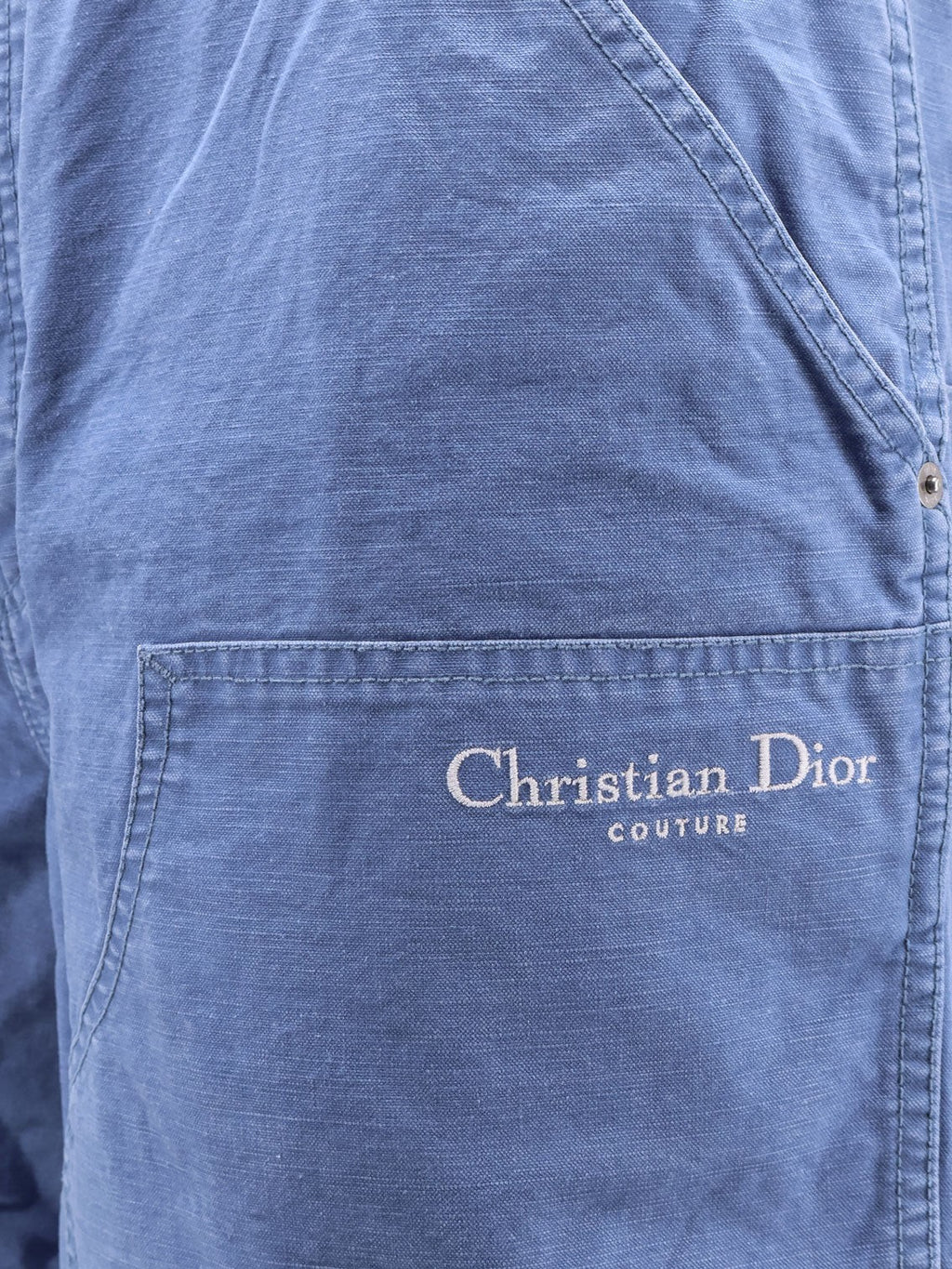 Dior Cotton bermuda shorts with lateral maxi pockets