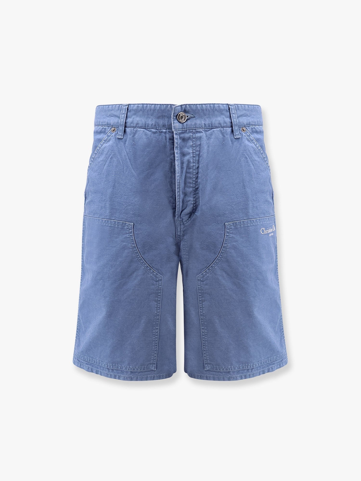 Dior Cotton bermuda shorts with lateral maxi pockets