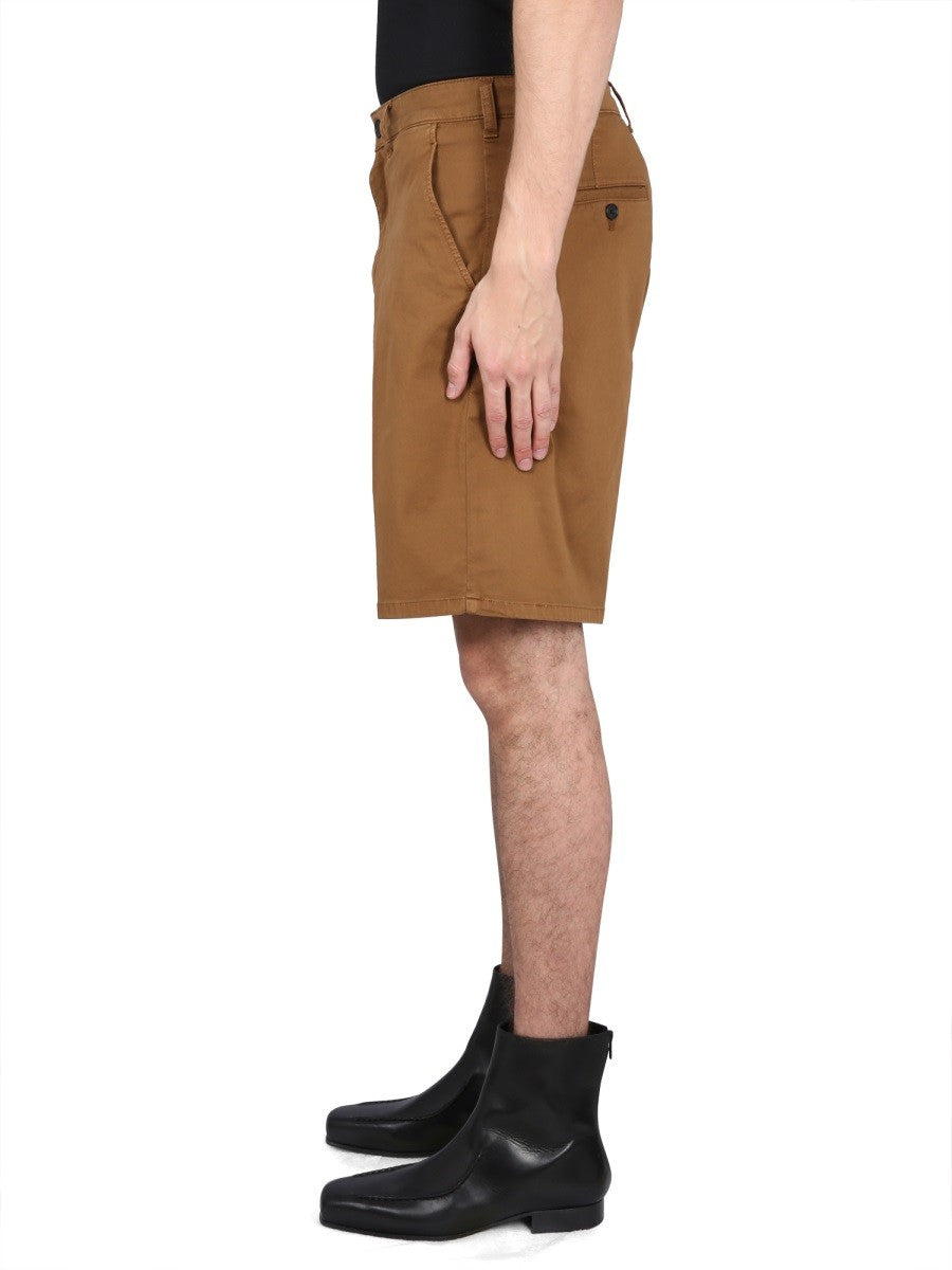DEPARTMENT FIVE COTTON BERMUDA SHORTS