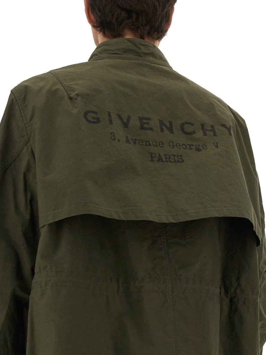 Givenchy PARKA WITH LOGO