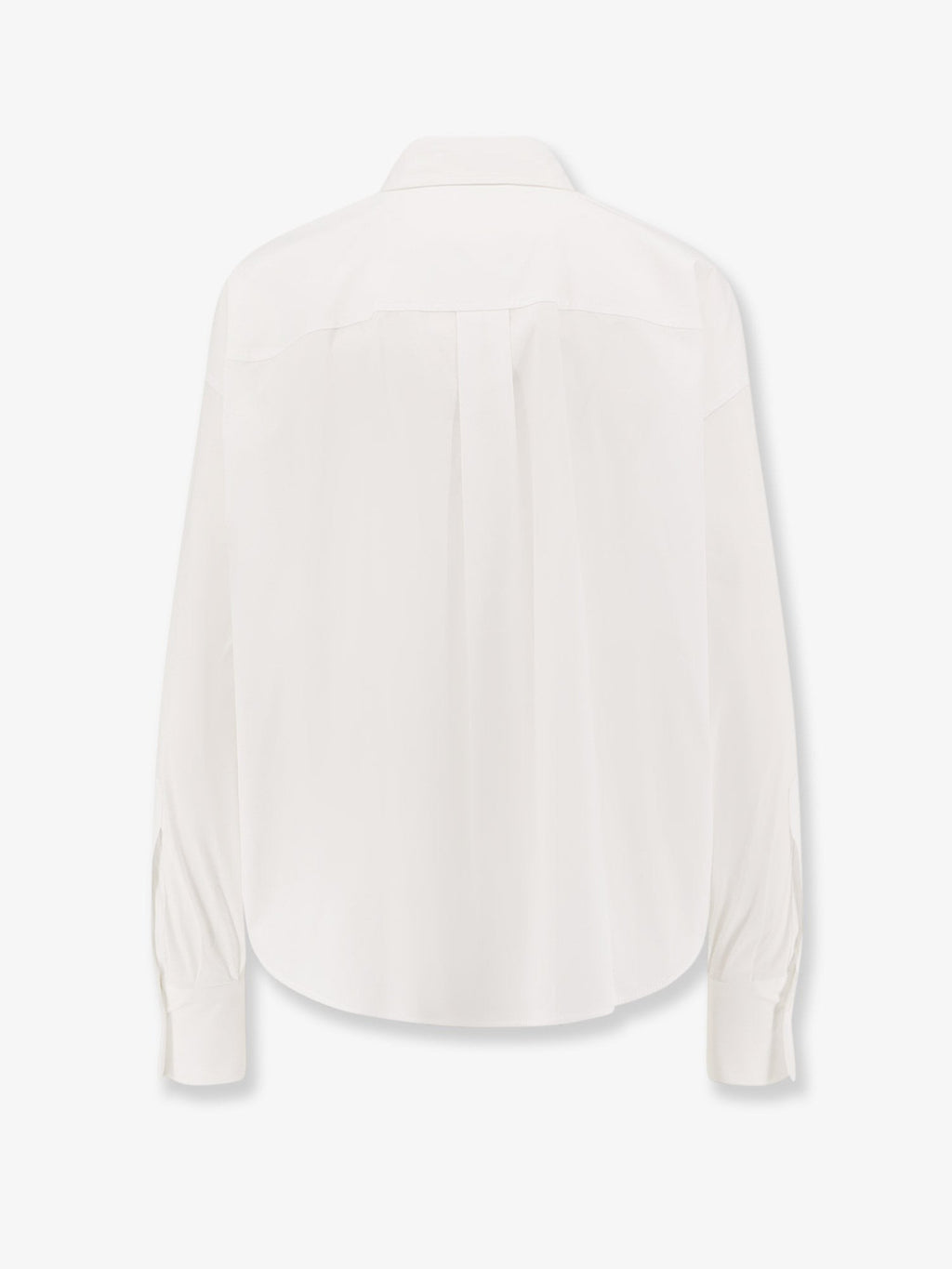 Brunello Cucinelli Cotton blend shirt with Monili detail