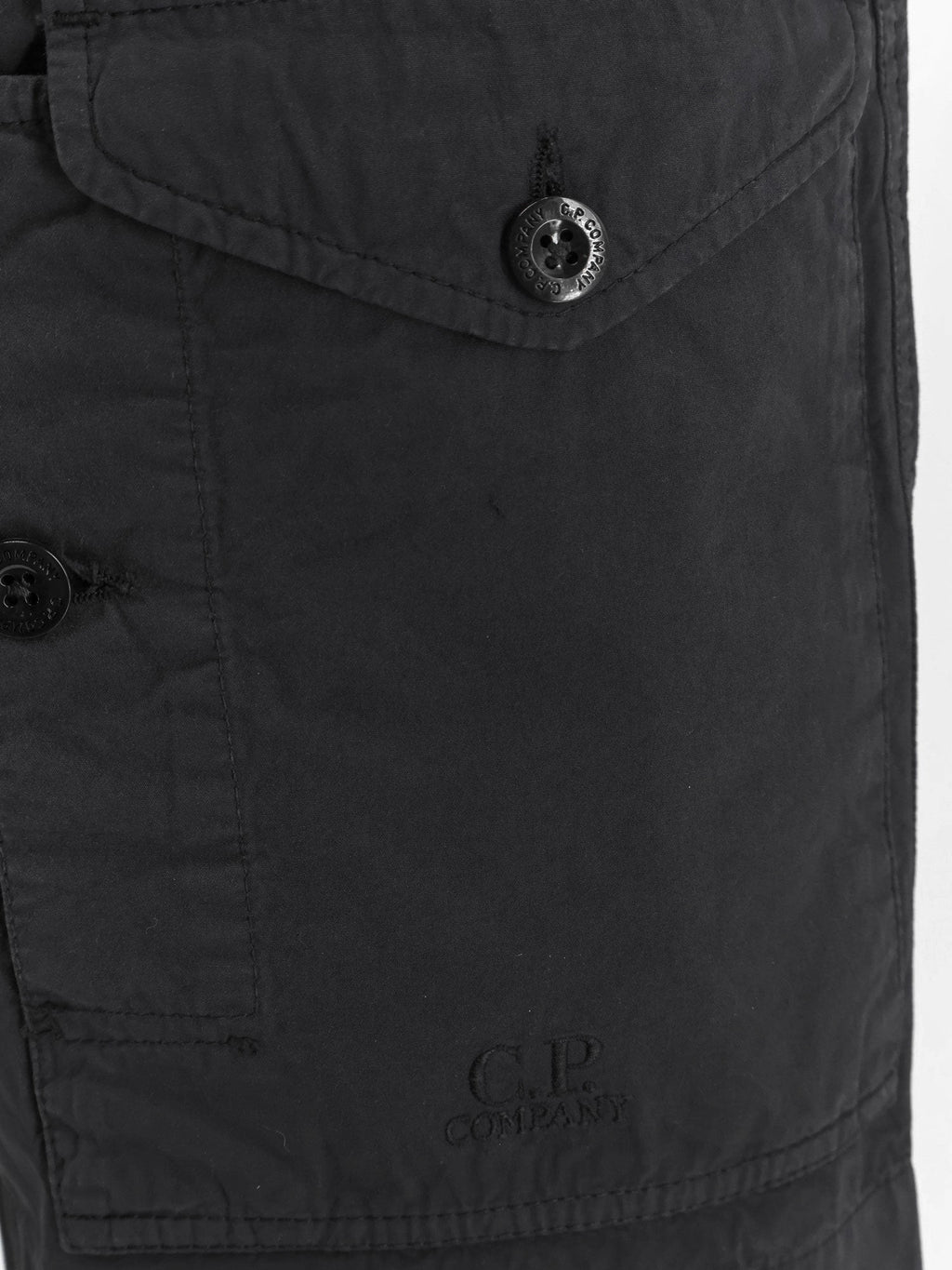 C.P.COMPANY Cotton cargo bermuda shorts