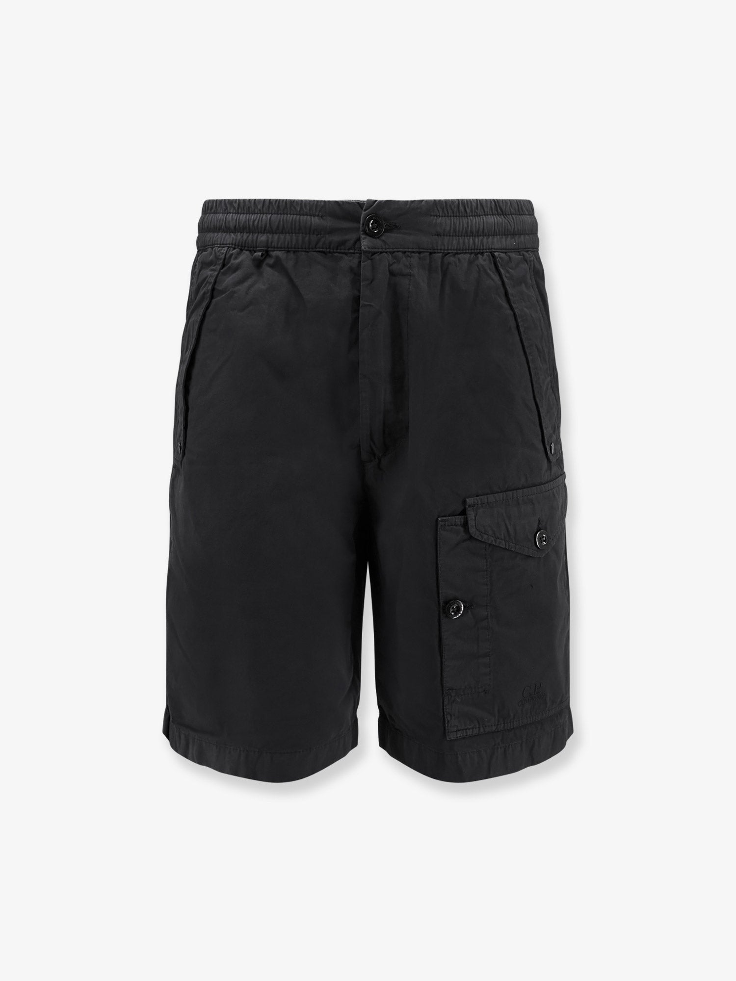 C.P.COMPANY Cotton cargo bermuda shorts