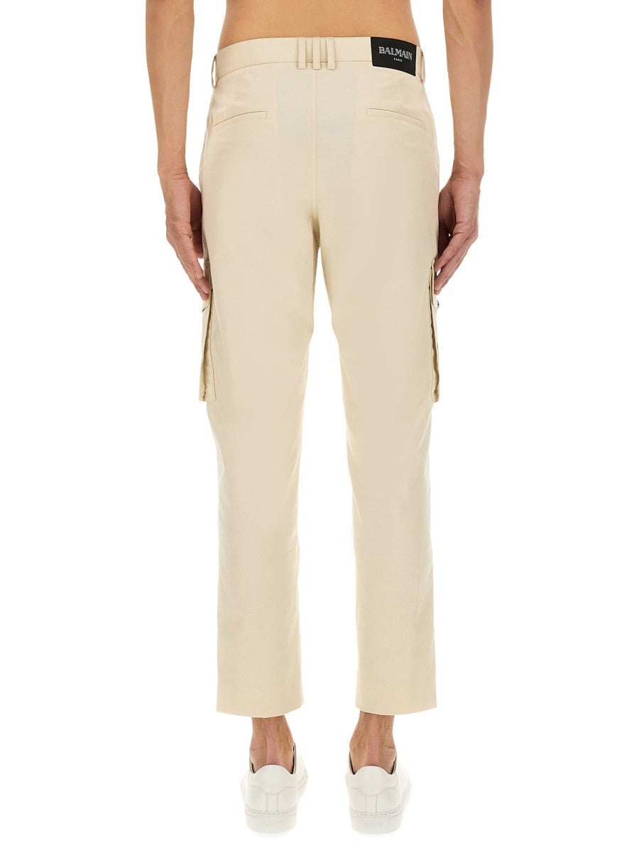 Balmain COTTON CARGO PANTS