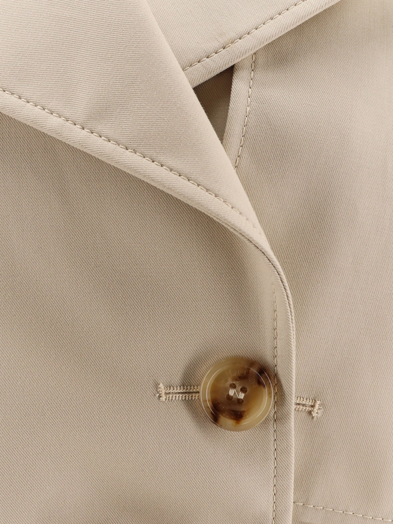 Max Mara Cotton gabardine Sigfrid cape