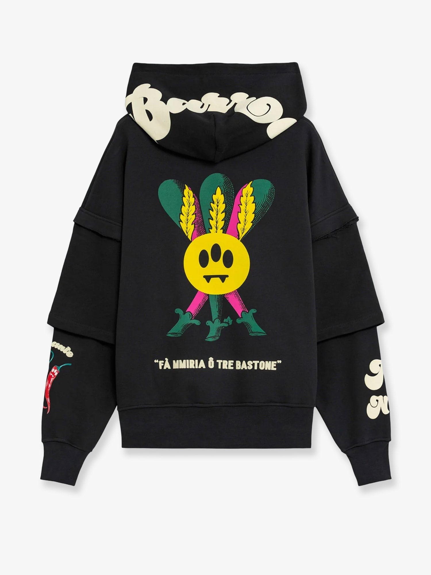 Barrow Cotton hooded sweatshirt