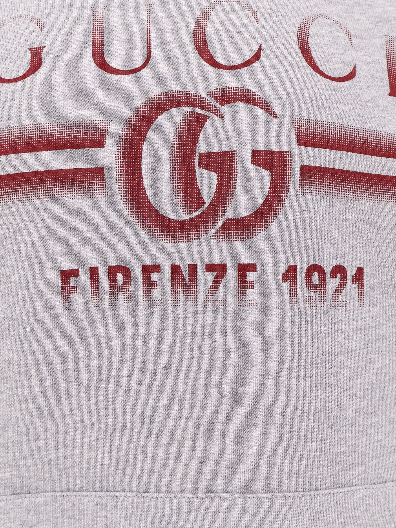 Gucci Cotton jersey hooded sweatshirt