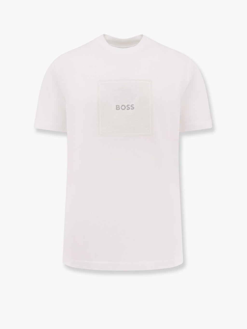 Boss Cotton jersey t-shirt with print on the front