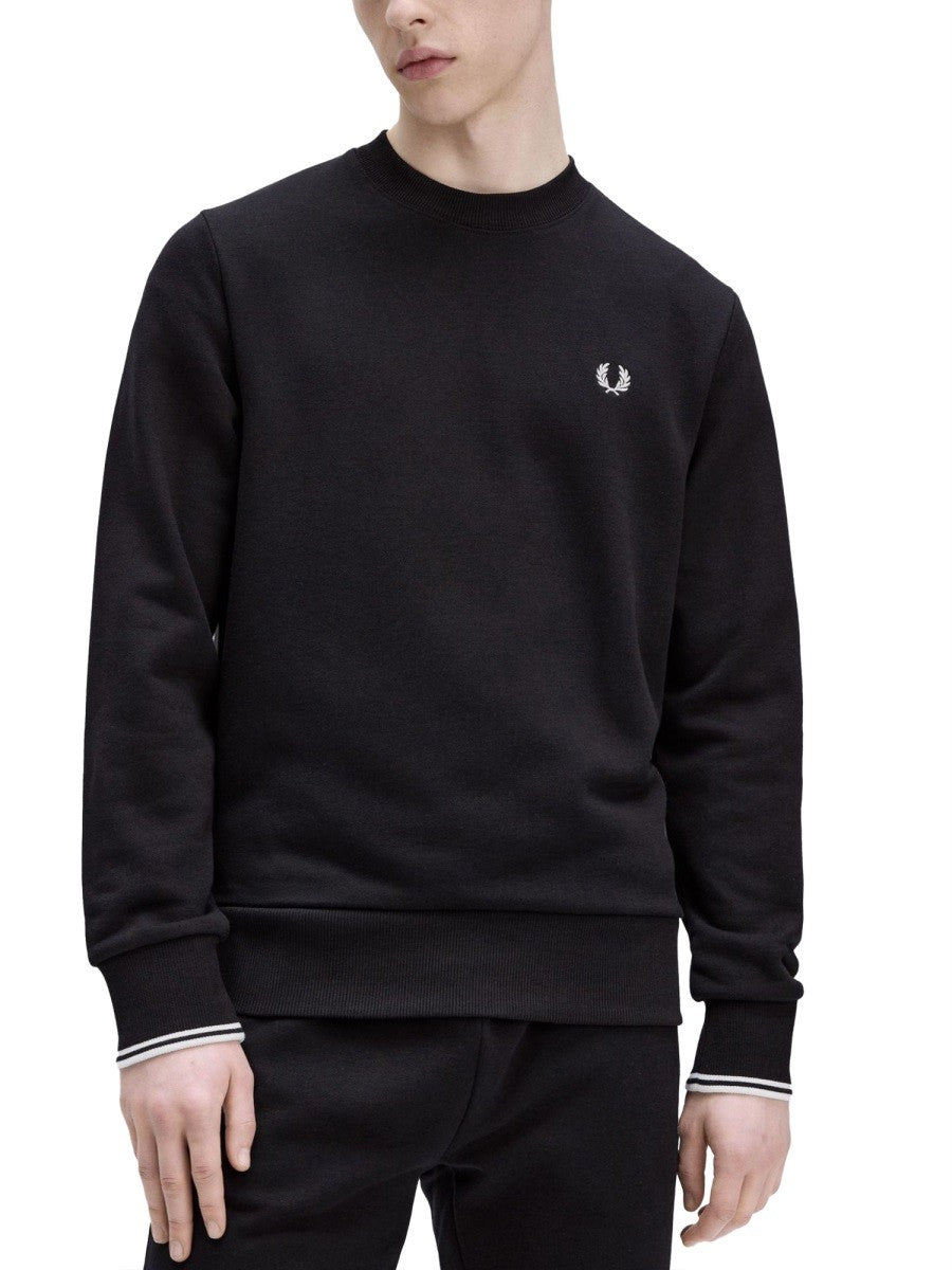 FRED PERRY SWEATSHIRT WITH LOGO