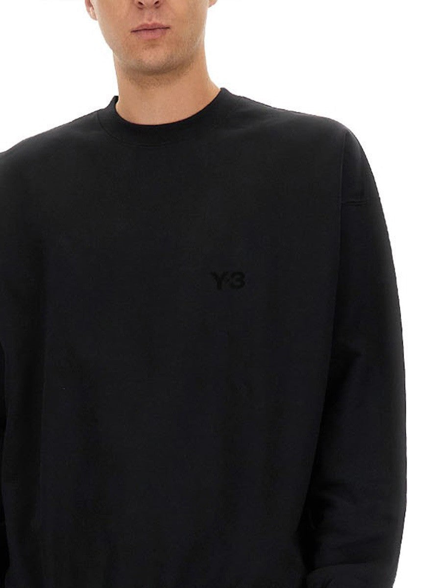 Y - 3 COTTON SWEATSHIRT