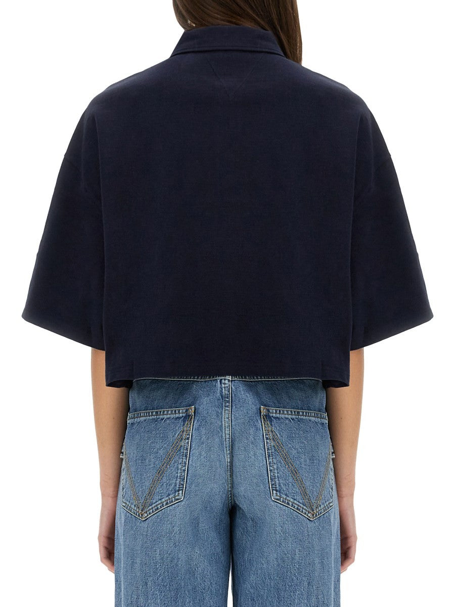 Bottega Veneta COTTON PIQUE POLO SHIRT