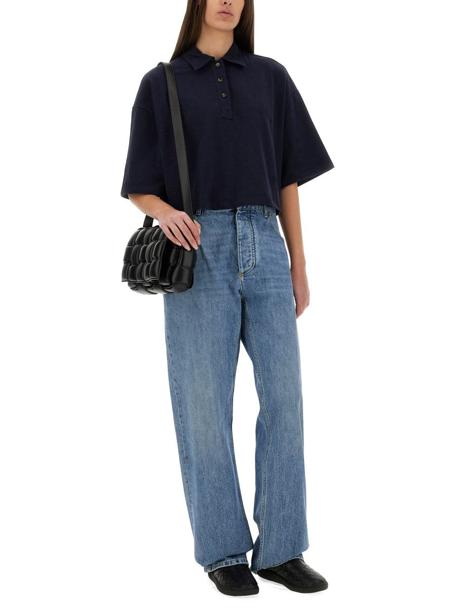 Bottega Veneta COTTON PIQUE POLO SHIRT