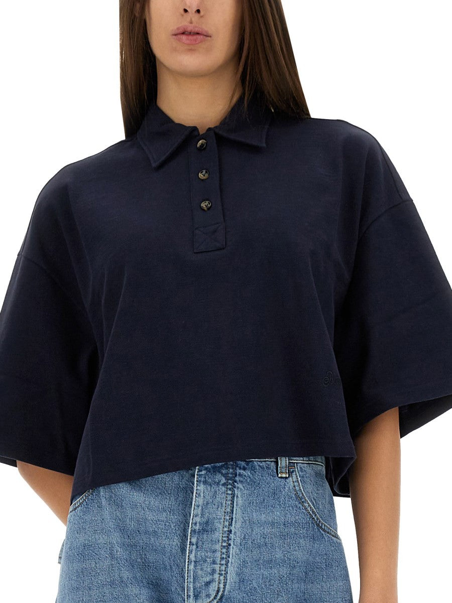 Bottega Veneta COTTON PIQUE POLO SHIRT