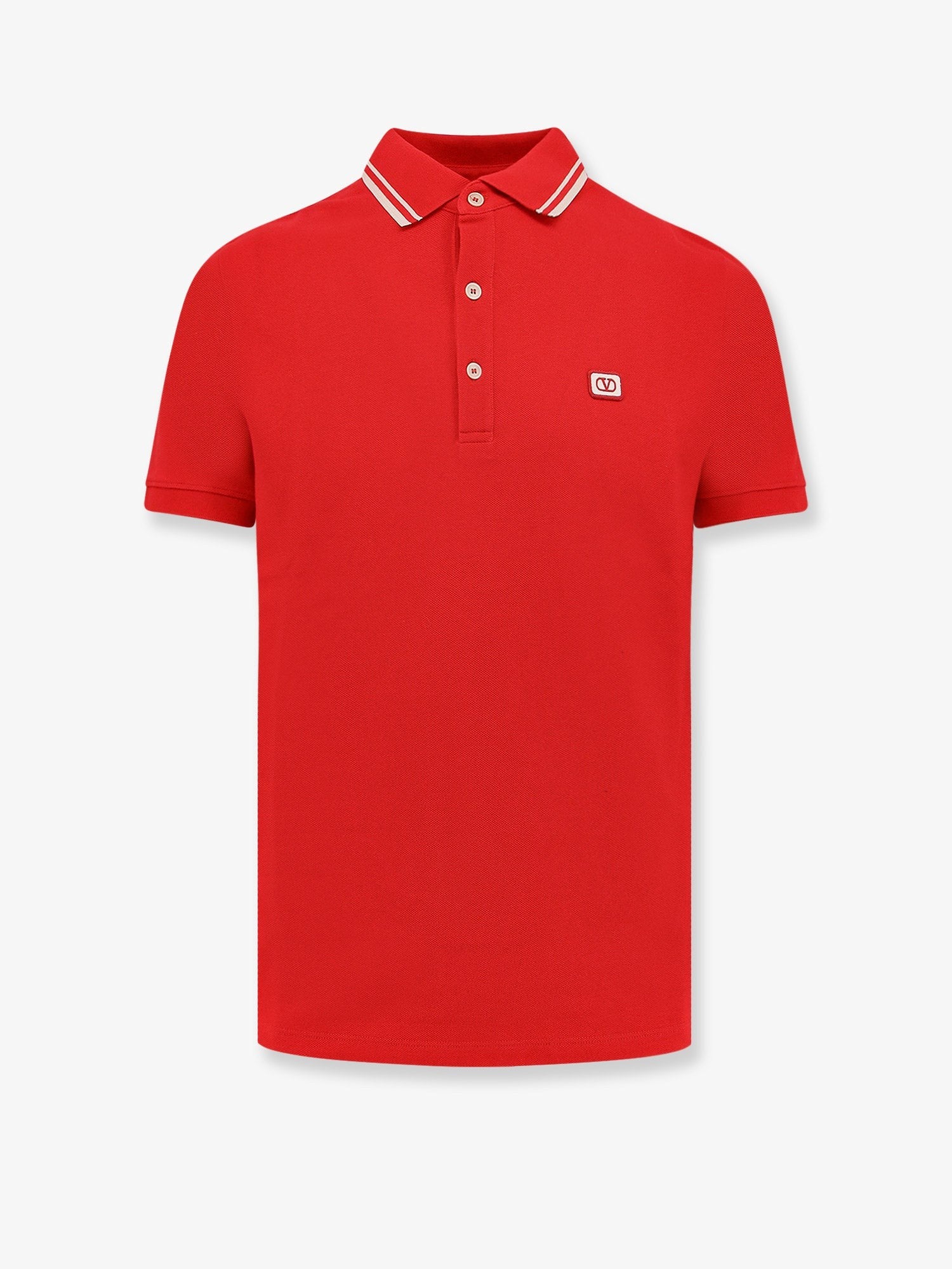 Valentino Cotton polo shirt with Vlogo