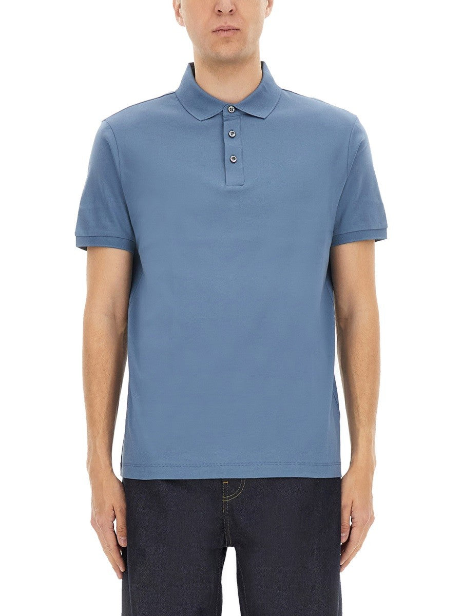 BOSS CAMEL COTTON POLO