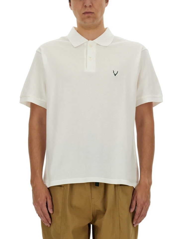 SOUTH2 WEST8 COTTON POLO