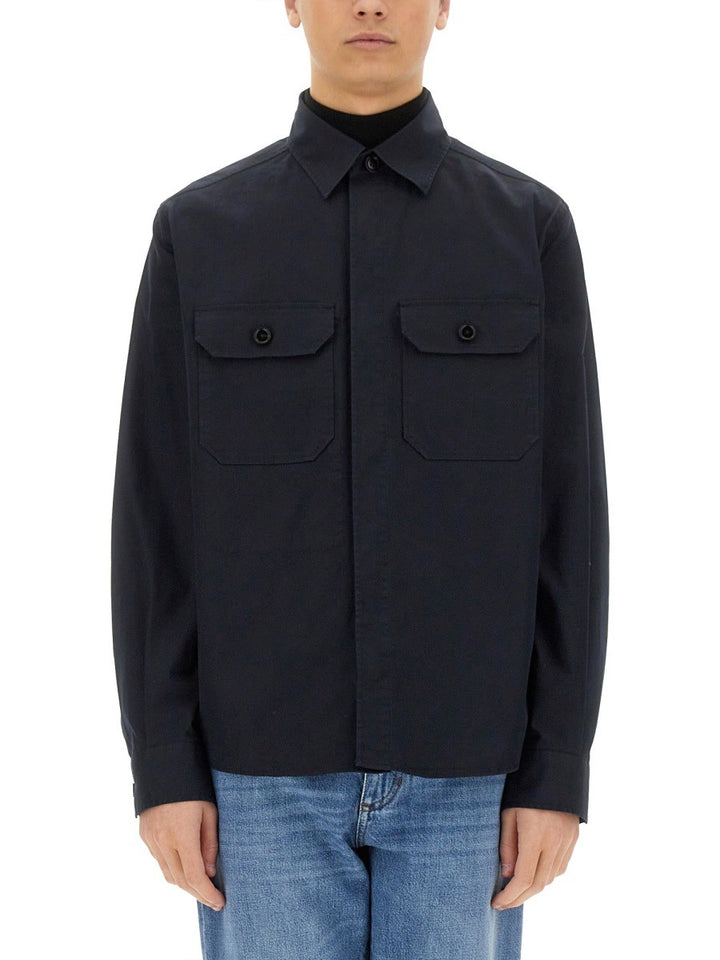 Zegna COTTON SHIRT JACKET