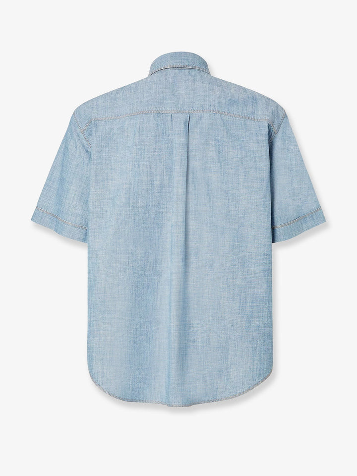 Fendi Cotton shirt with denim effect
