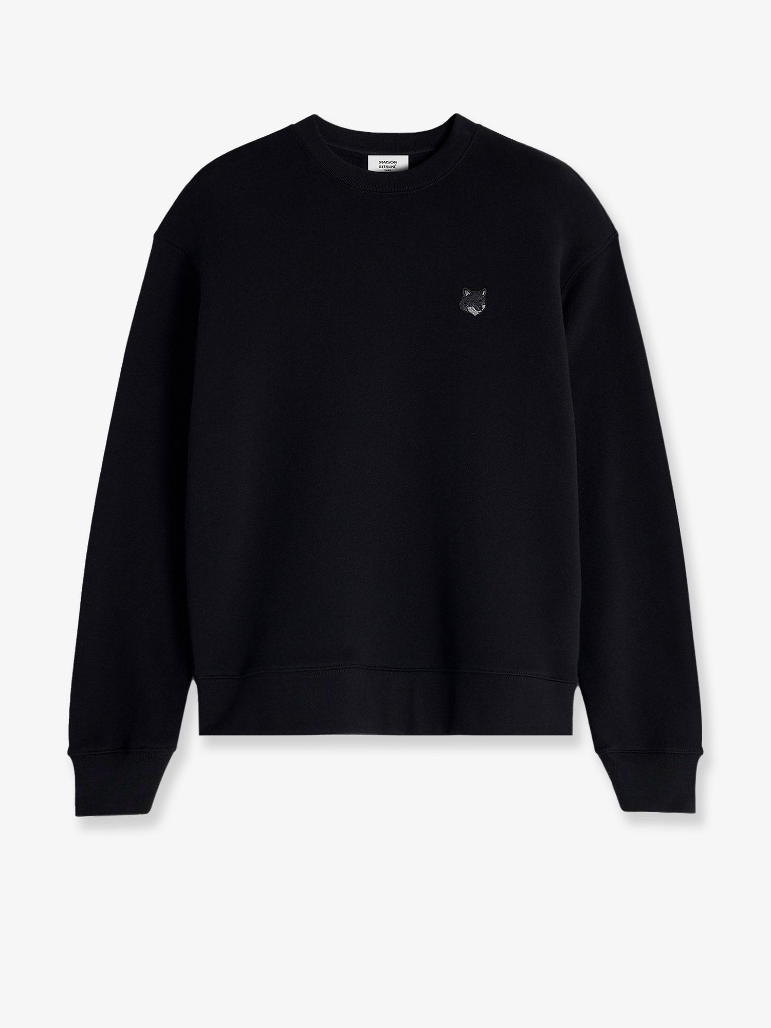 Maison Kitsune Cotton sweatshirt with Bold Fox Head patch
