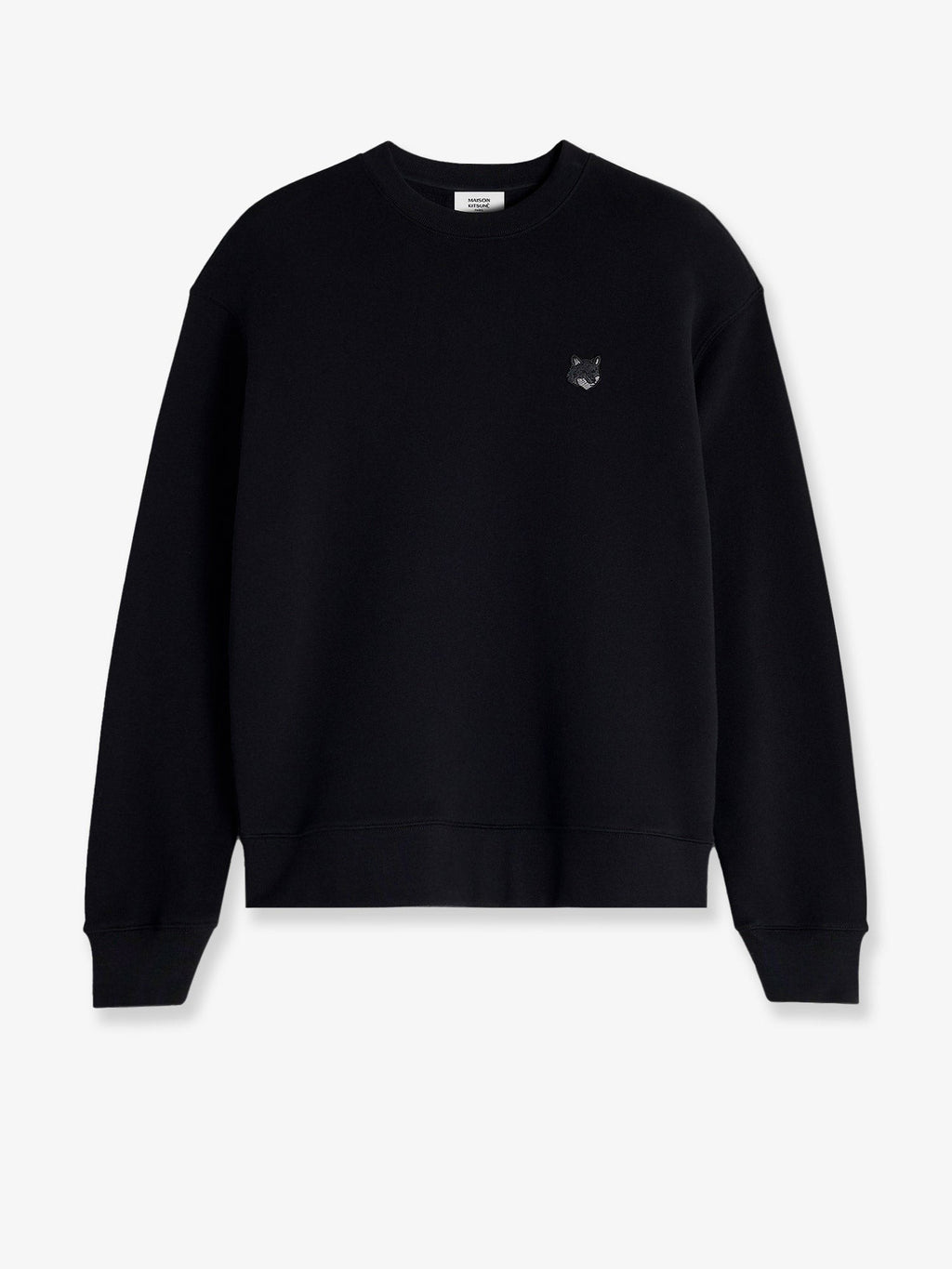 Maison Kitsune Cotton sweatshirt with Bold Fox Head patch