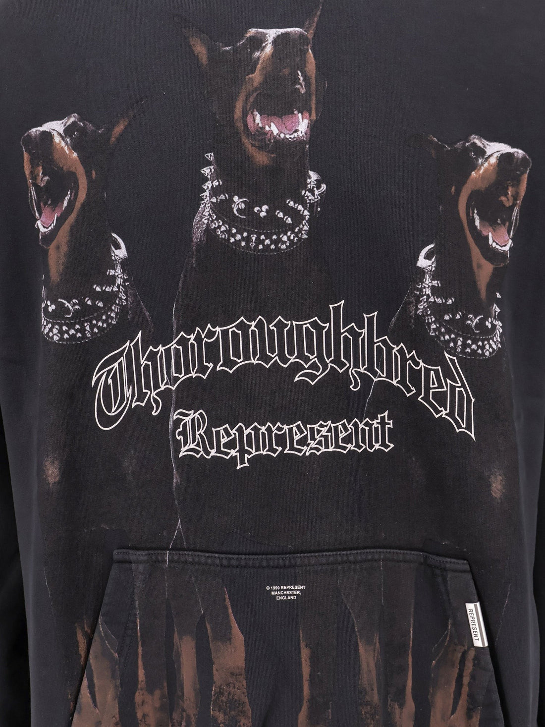 Represent Cotton sweatshirt with Thoroughbred print