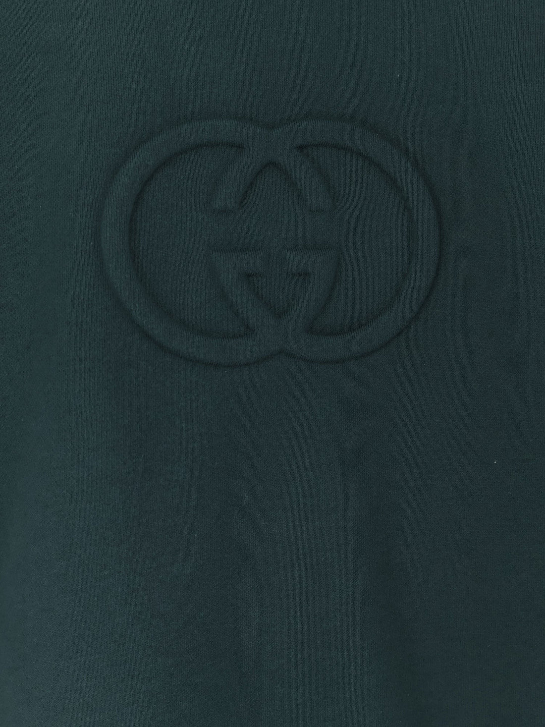 Gucci Cotton sweatshirt with GG Incrocio detail