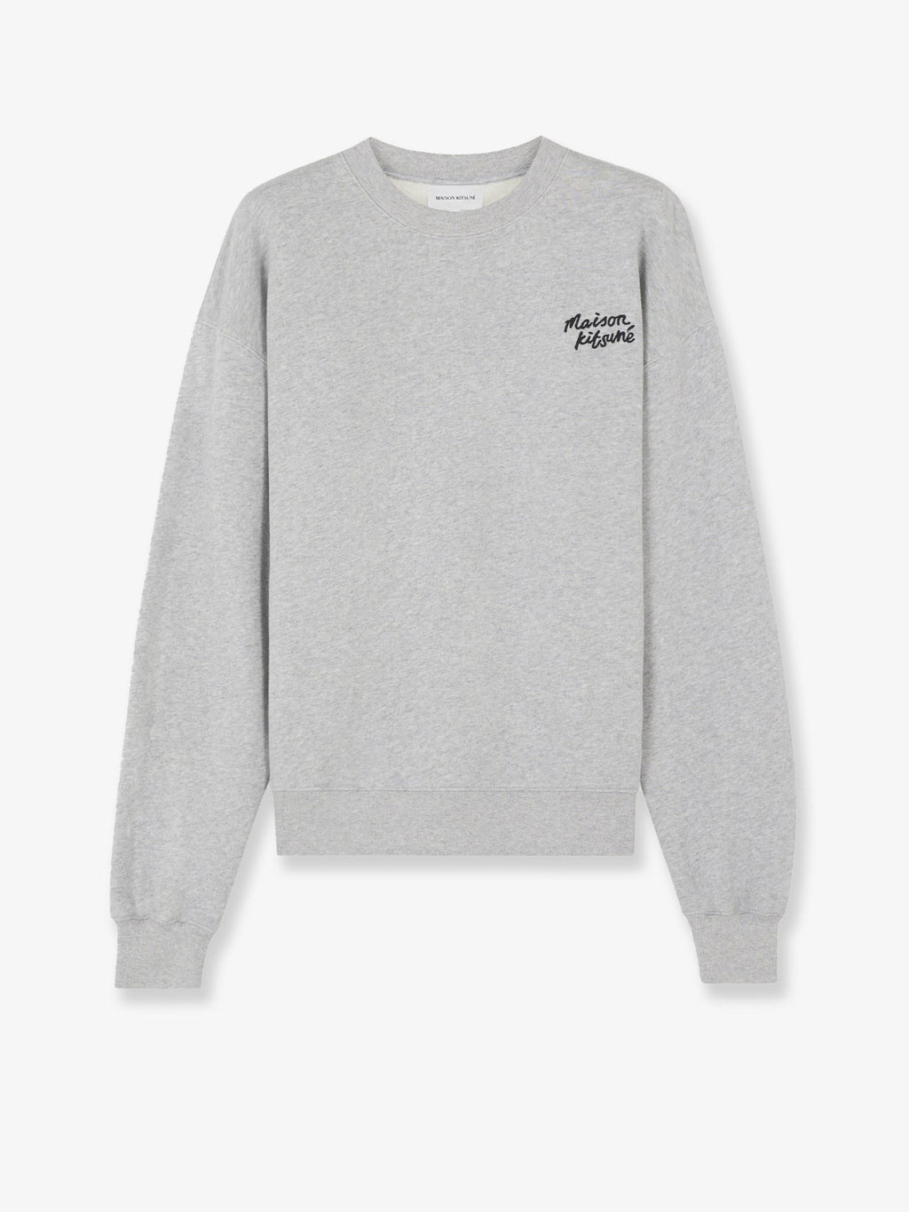Maison Kitsune Cotton sweatshirt with lettering logo