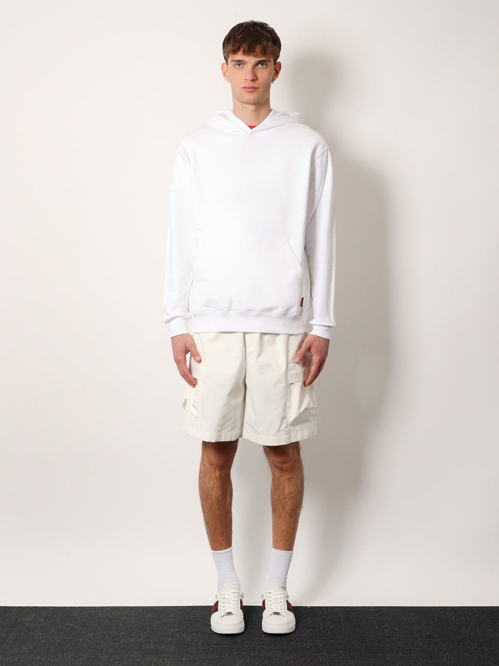 Gucci Cotton sweatshirt with logo on the back