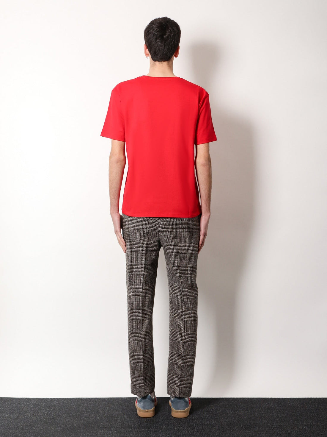 Valentino COTTON T-SHIRT WITH "CHEZ VALENTINO" PRINT