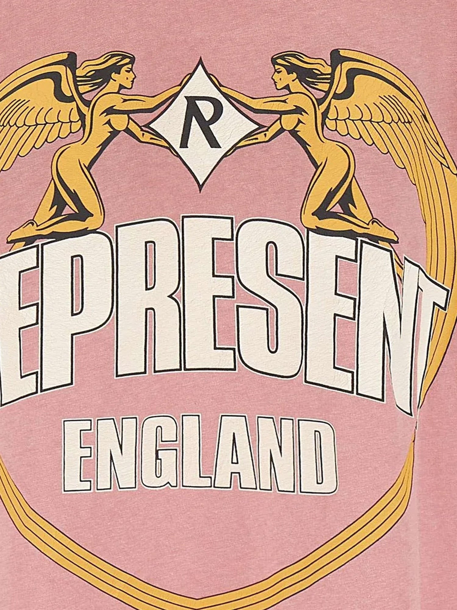 Represent Cotton T-shirt with distressed effect