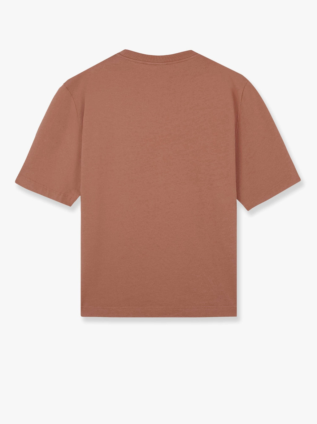 Maison Kitsune Cotton T-shirt with iconic logo patch