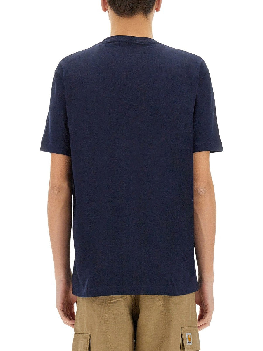 Lacoste COTTON T-SHIRT WITH PRINT