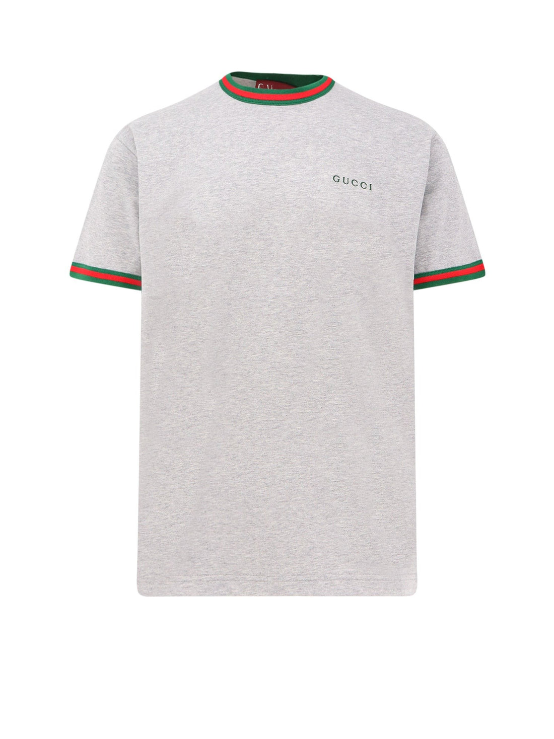 Gucci Cotton t-shirt with Web detail