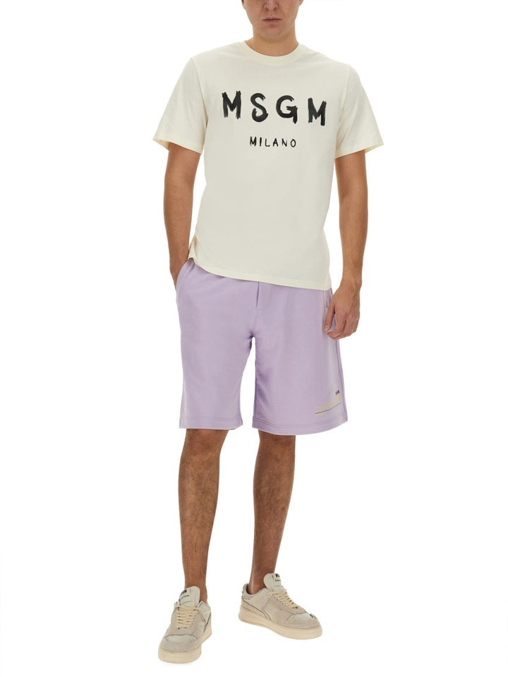 msgm COTTON T-SHIRT