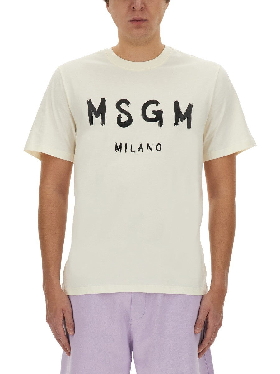 msgm COTTON T-SHIRT