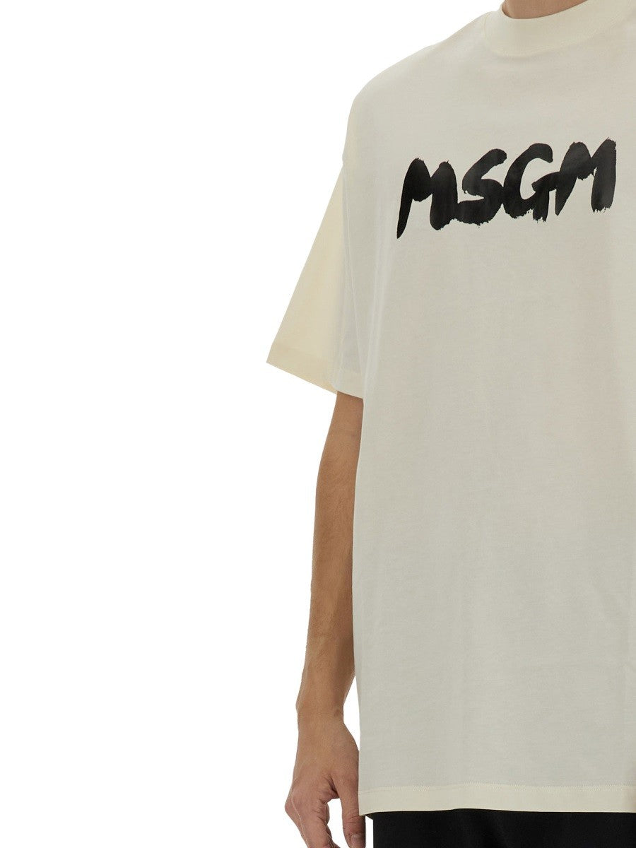 msgm COTTON T-SHIRT