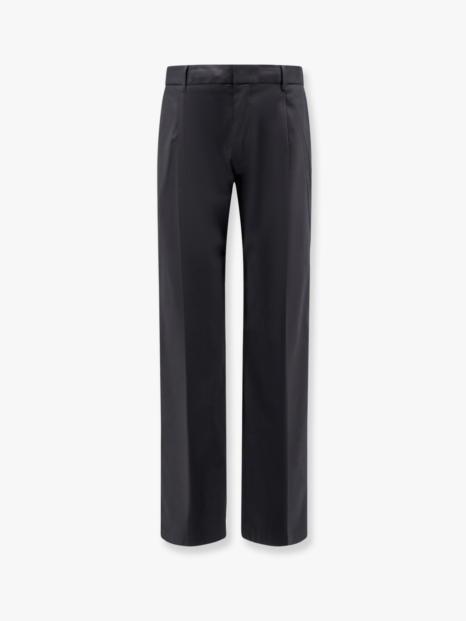 Dolce & Gabbana Cotton trouser with elastic inserts and drawstring
