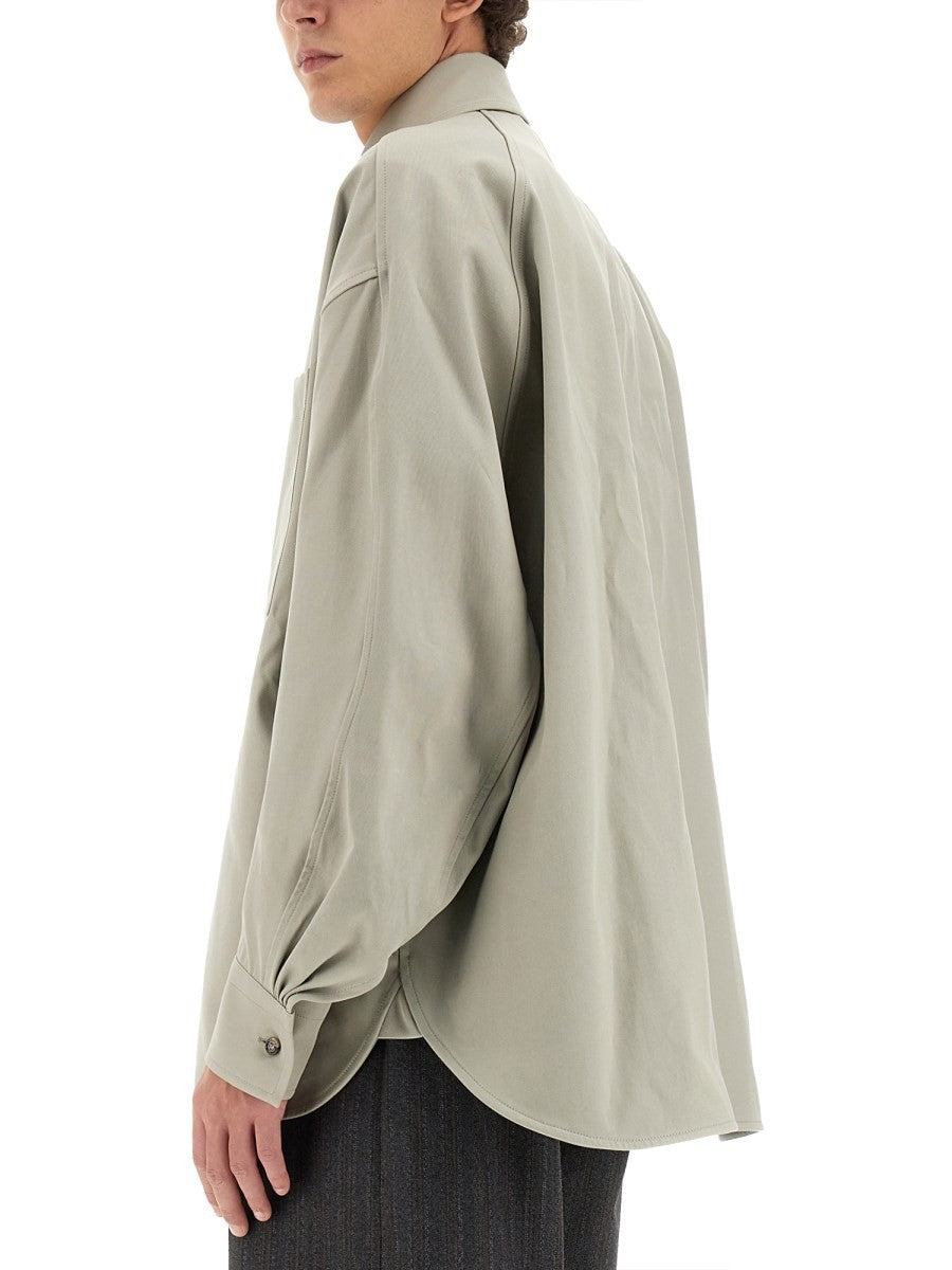 Bottega Veneta COTTON TWILL OVER SHIRT
