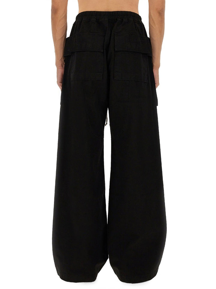 RICK OWENS DRKSHDW CREATCH WIDE CARGO PANTS