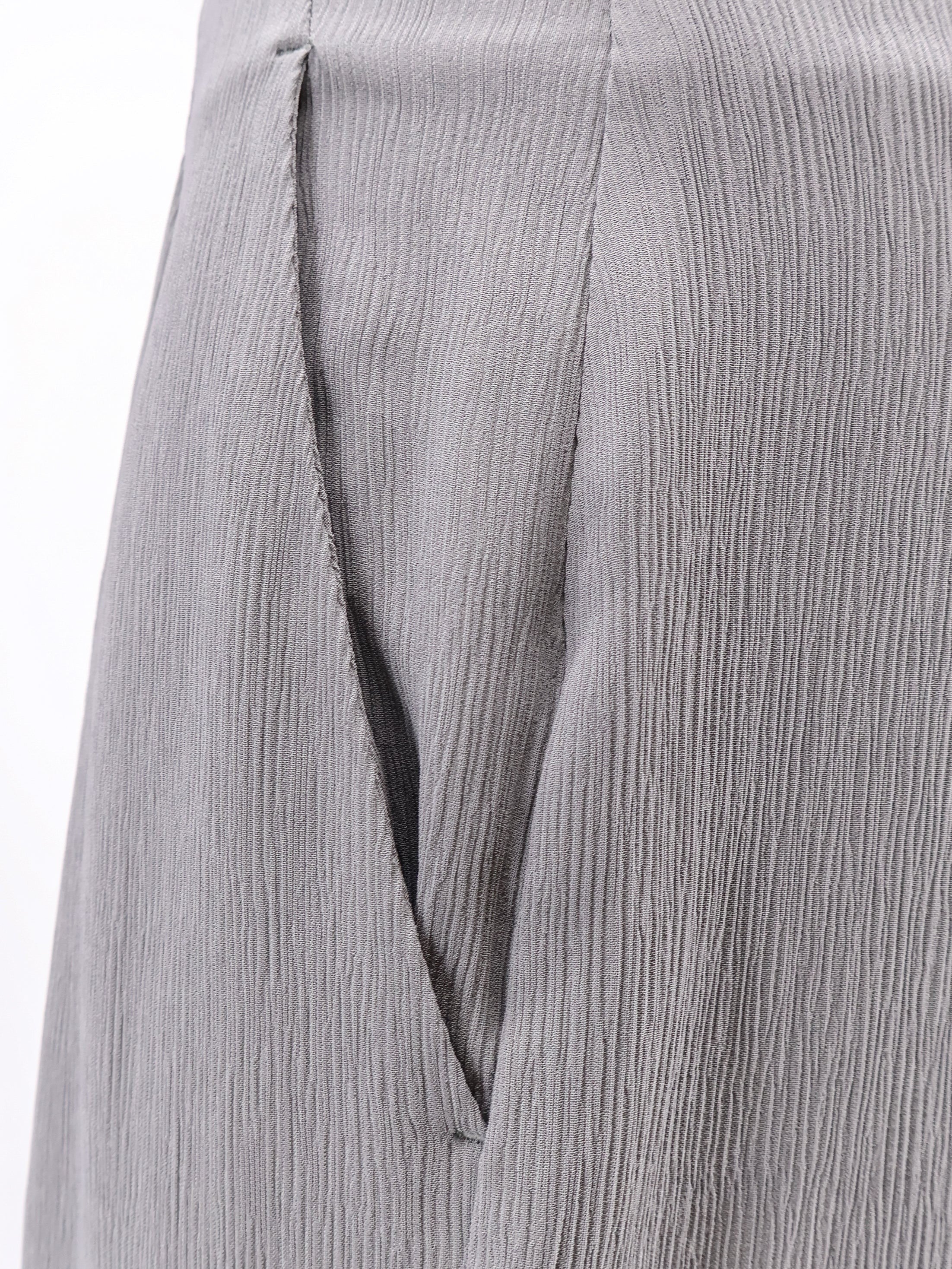 alberta ferretti Crepe trousers