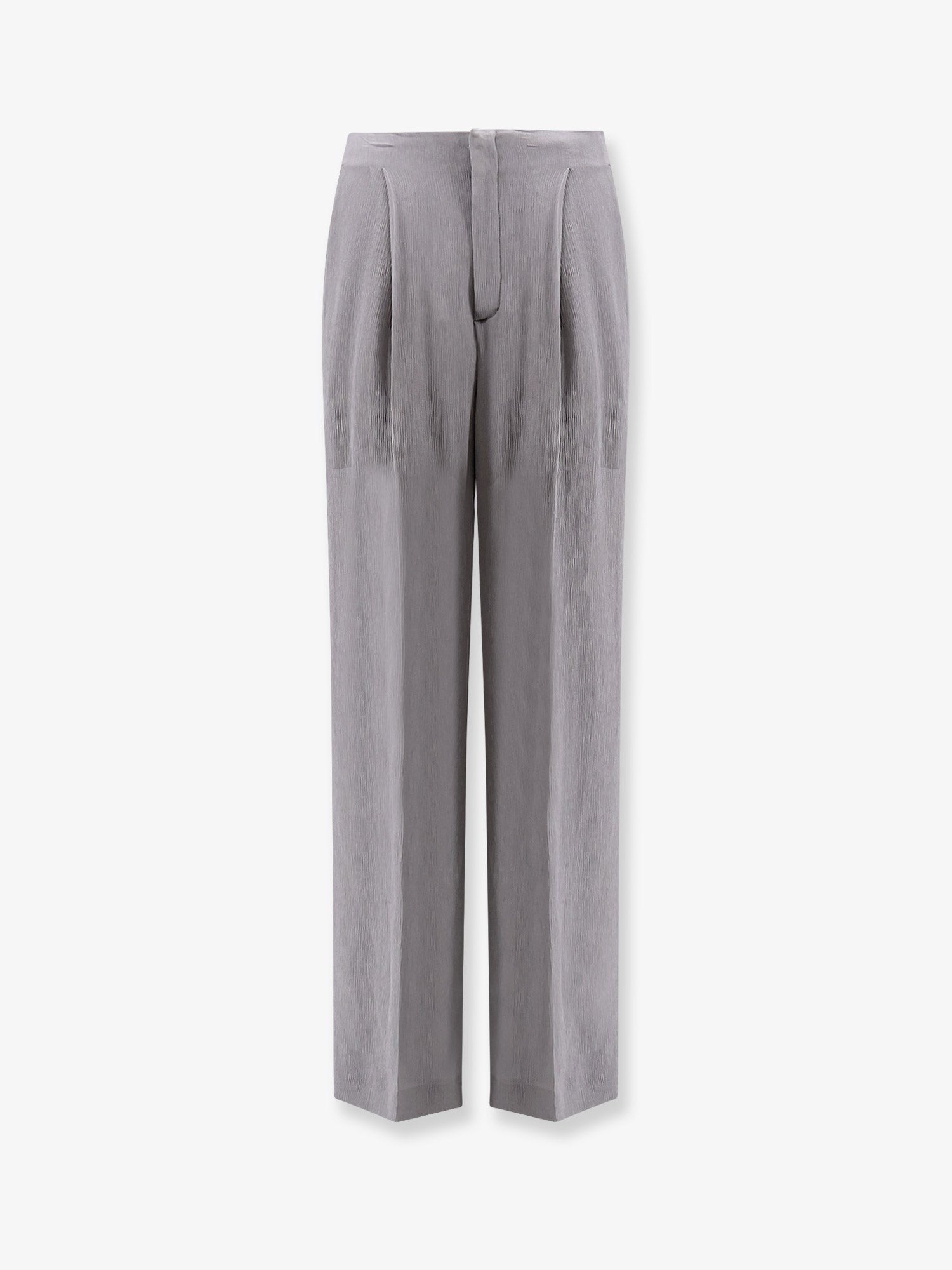 alberta ferretti Crepe trousers
